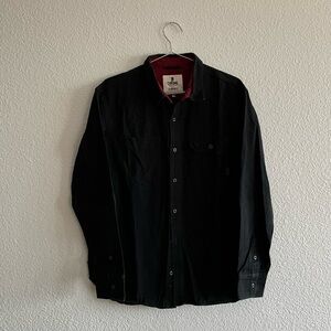 CHROME INDUSTRIES Black Button Down Shirt